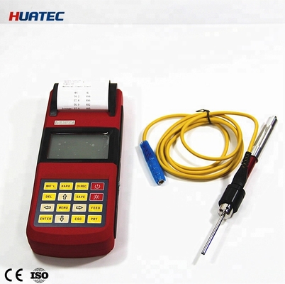 Rechargeable Battery Integrated Hardness Tester Portable With Printer Separate D Probe