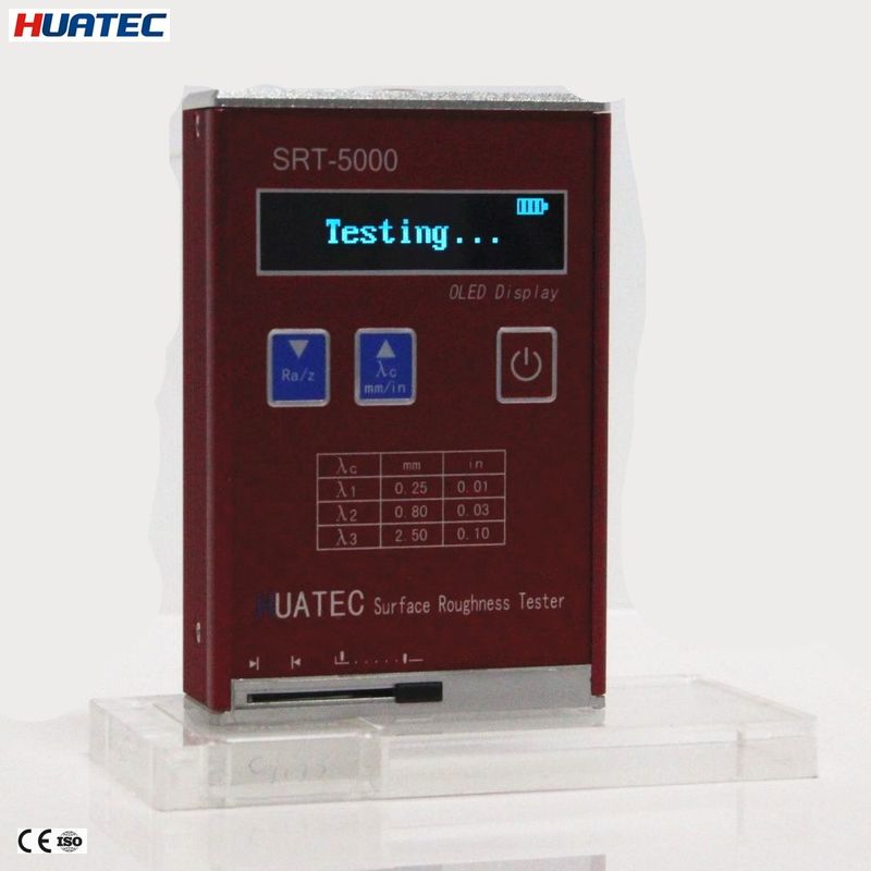 Ra, Rz, Rq, Rt Surface Roughness Gauge SRT5000 With lithium ion