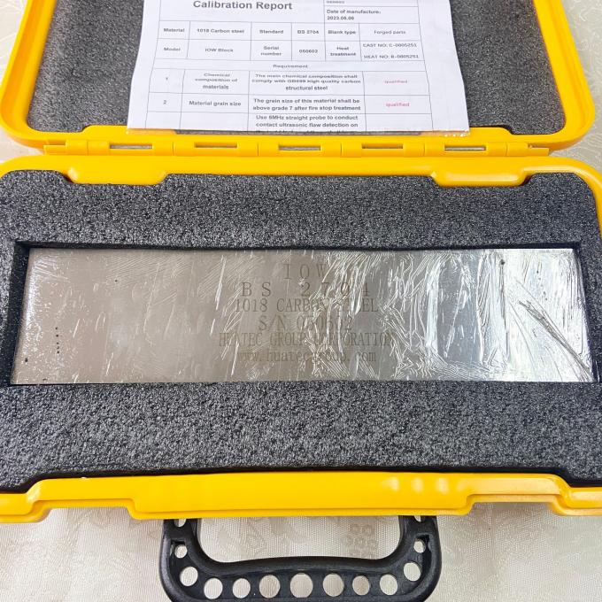 IIW Type 1 Calibration Block IIW Type 1 NDT Instruments Calibration ...