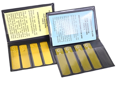 NDT Laminated Magnetic Flux Strips Type G Burmah-Castrol 5 Strips For Magnetic Particle Flaw Detection Fittings 0