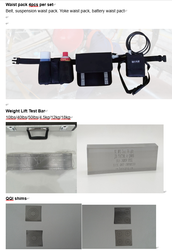 NDT Laminated Magnetic Flux Strips Type G Burmah-Castrol 5 Strips For Magnetic Particle Flaw Detection Fittings 6