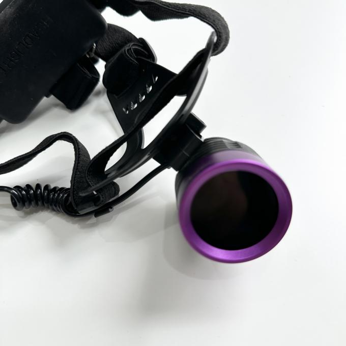 Fluorescent Magnetic Particle UV Headlamp DG-3101S With Peak Wavelength Of 365-370nm And 2pcs Of 18650 Lithium Battery 1