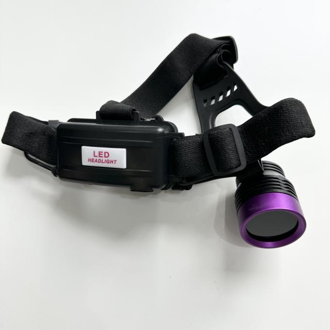 Fluorescent Magnetic Particle UV Headlamp DG-3101S With Peak Wavelength Of 365-370nm And 2pcs Of 18650 Lithium Battery 4