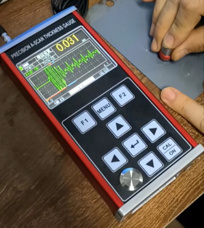 HUATEC Non Metallic Ultrasonic Concrete Coating Thickness Gauge TG-6200 1