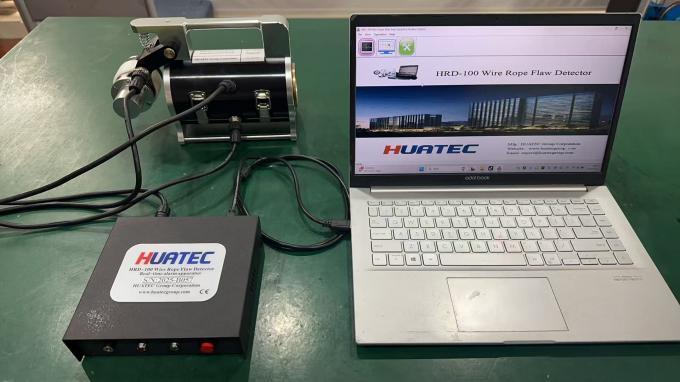 Testing Rope In Hardware Store MRT Testing Magnetic Rope Steel Wire Ropes Defector HRD-100 Wear Flaw ...