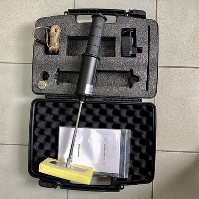 HD-104 Wet Sponge Pinhole Leak Detector 9V/67.5V/90V Multi Voltage 0-500μm Insulation Coating Holiday Detector with Audio Visual Alarm