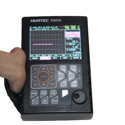 Measurement 0 mm ~6000mm FD510 Portable Ultrasonic Flaw Detector NDT Instrument
