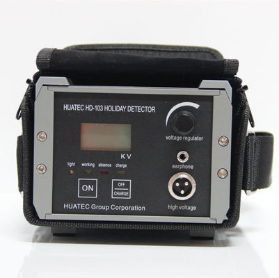 HD-103 High Voltage Holiday Detector 0.2-30KV LCD Display 0.5-10mm Coating Pinhole Leak Detector for Pipeline Tank Anti-corrosion Inspection