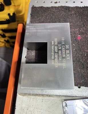 DS Standard Ultrasonic Calibration Block AWS Specification Longitudinal Probe Calibration Test Specimen