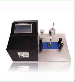 Big Lcd Touch Screen Linear Abraser With 20 - 99 Times / Min Stroke Length