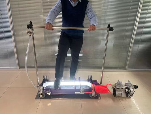 HV1800F-LED Vacuum Box Leak Tester With LED Light 60kPa Vacuum Degree 800mm Detection Length Tank Bottom Butt Lap Weld Leak Detector