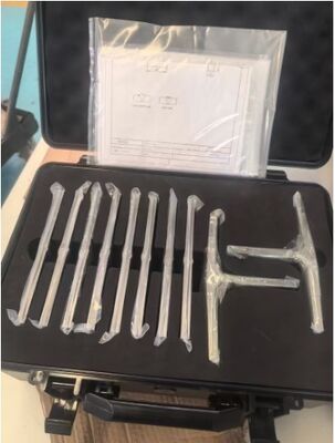 25 Defects Magnetic Particle/DYE Penetrant Standard Testing Kit MT/PT KIT