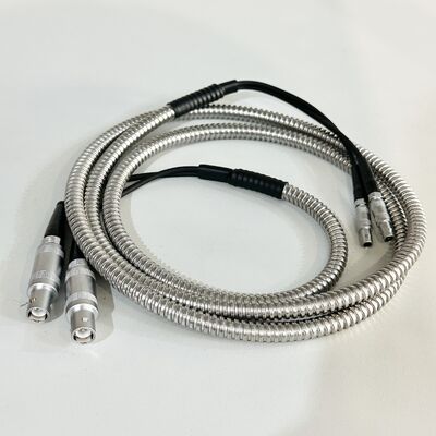 TR UT Cable Lemo 00-Lemo 01 High-Temperature with Steel cover 