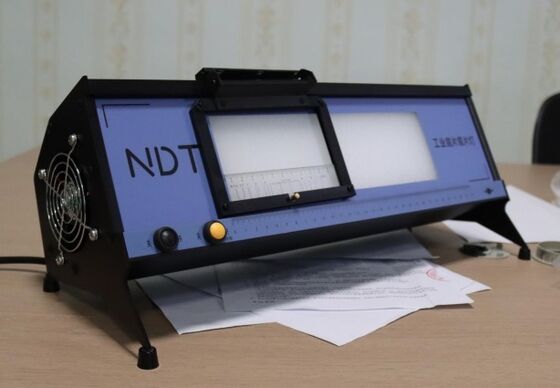 2x Magnifying Glass and LED Lamp Bead X-ray Film Viewer with Foot Switch