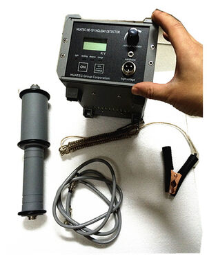 HD-101 Portable Holiday Detector Spark Alarm NDT Pinhole Thin Coating Defect Detector for Metal Concrete Protective Layer Testing