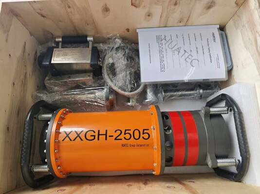 X-Ray Pipeline Crawler Machine Pipe Diameter Detecting Range Dia 400-1100mm