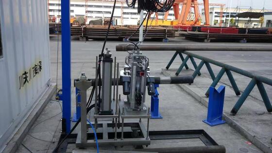 HMTD Industrial Mobile Magnetic Flux Leakage Testing Machine Full Range Drill Pipe Inspection Equipment High Precision Oilfield Pipeline NDT Detector