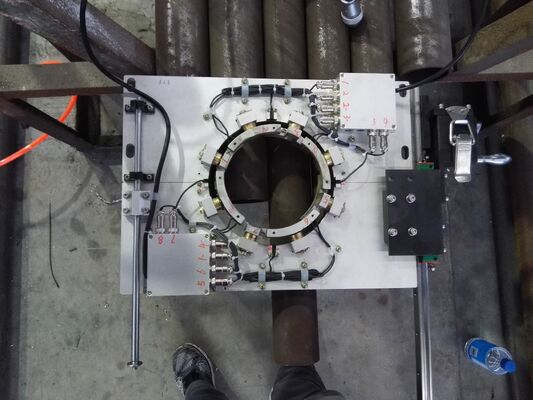 HMTD Drill Pipe Magnetic Flux Leakage Detector Micro-blind Area NDT Testing Equipment Oilfield Drill Pipe Crack Corrosion Wear Flaw Detector