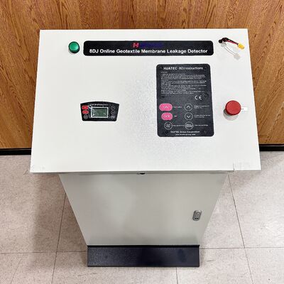HUATEC-8DJ Online Geomembrane Impermeable Film Leakage Tester Sound Light Alarm Leak Point Counting Detector