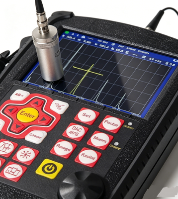 FD-310A Digital Ultrasonic Flaw Detector DAC AVG AWS Weld Diagram 0-10000mm Testing Range PDF Report Output Industrial NDT Crack Inspection Tester