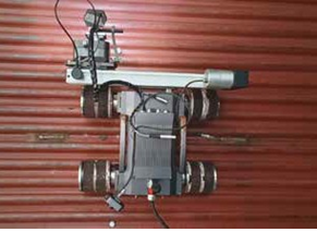 TG-M80 Dual-channel Four-Wheel Drive Cold Wall Magnetic Crawling Thickness Measurement ystem