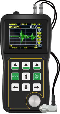 TG-5100D Real time A Scan and B Scan Through Coating Ultrasonic Thickness Gauge