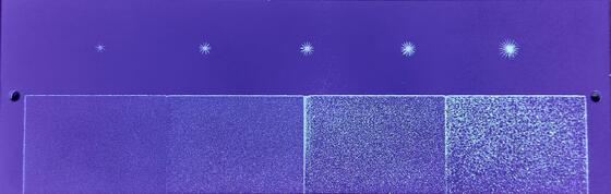 ISO 3452-3 Type II PT Reference Test Block Penetrant Testing Performance Assessment Block