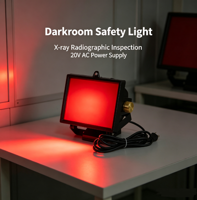 DG-20A Darkroom Red Safety Lamp Wall Mounted & Desktop LED Red Light For Radiography Testing