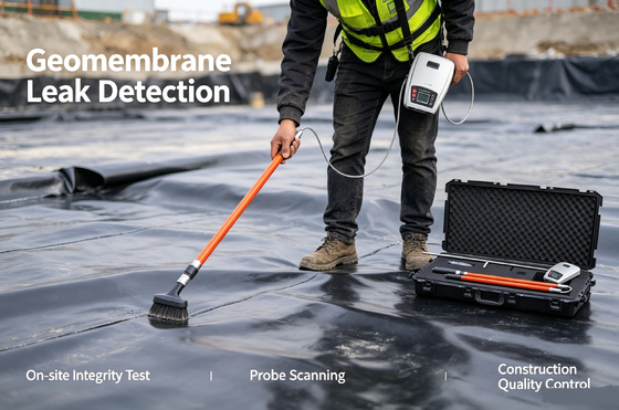 HD-107 Industrial Geo-membrane Integrity Detector High Precision Leakage Testing Equipment for Construction Landfill Water Conservancy Project