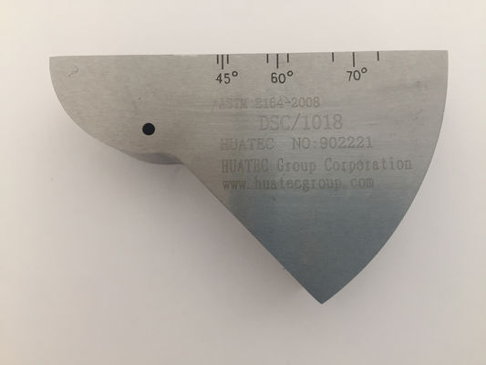 AWS-DSC UT Calibration Block Shear Wave Distance Sensitivity Refracted Angle Beam Index Calibration Ultrasonic Testing Reference Block