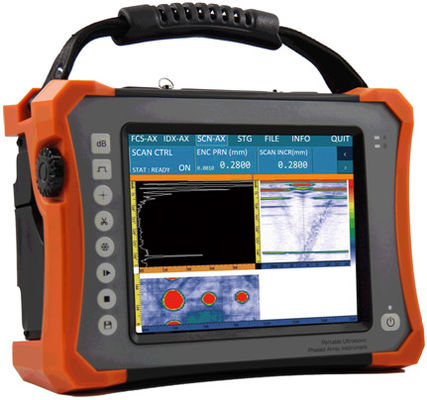Portable 64 Ch Hpa-500 Phased Array Ultrasonic Flaw Detector Phased Array Flaw Detector