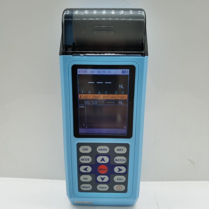 Battery Powered CE Portable Impact Hardness Tester Device D Leeb (HL) RHL140