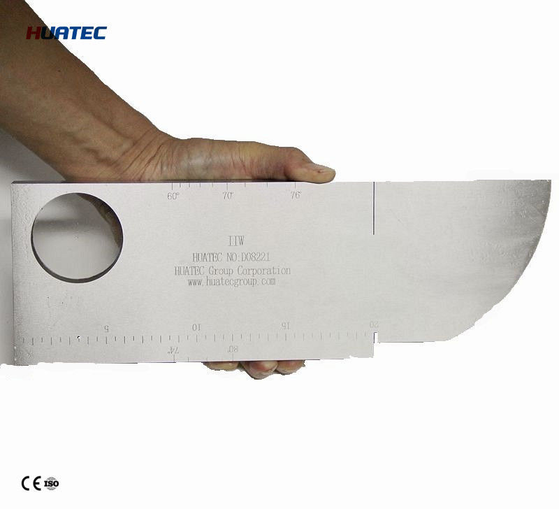 HUATEC IIW V1 Ultrasonic Calibration Blocks , calibration gage blocks