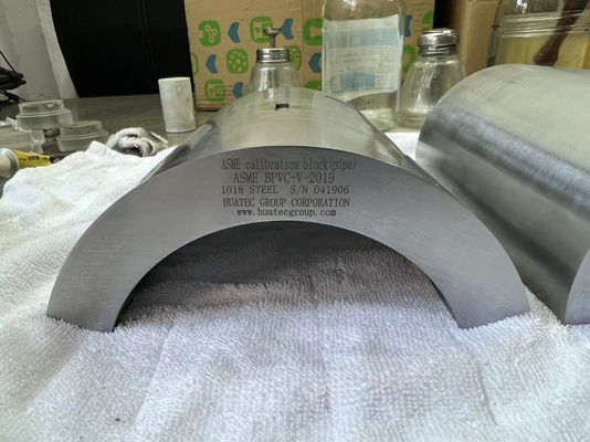 HUATEC Piping Asme Calibration Block Non Destructive Testing Equipment
