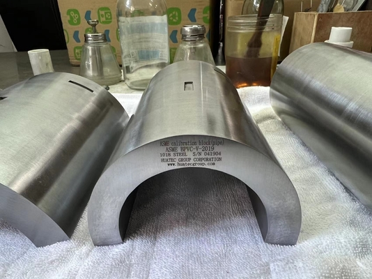 HUATEC Piping Asme Calibration Block Non Destructive Testing Equipment