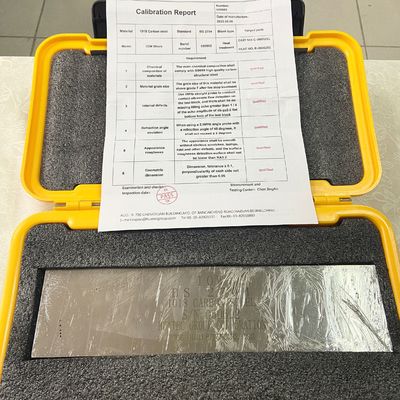 IOW API RP 2X UT Calibration Block 1/16" Diameter Holes 10° Slope Resolution Hole NDT Ultrasonic Testing Reference Block