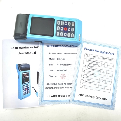 Usb Battery 7.4v Li 2000mah Portable Hardness Testing Machine Dl Impact Device In Suitcase