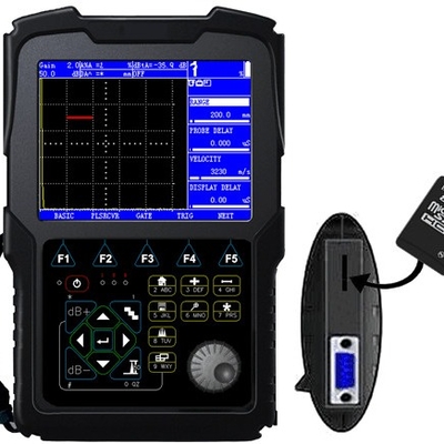 CE FD600 Digital Ultrasonic Flaw Detector SD Card A Scan Universal