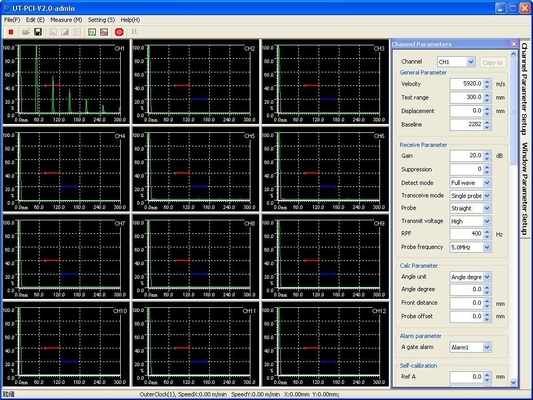 32 Channels Ndt Tester Surplus Sensitivity ≥65db Resolution ≥36db