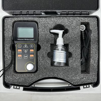 TG-200 High Precision Through Coating Ultrasonic Wall Thickness Gauge Optional Cast Iron High Temp Probes Petroleum Shipbuilding Inspection Equipment