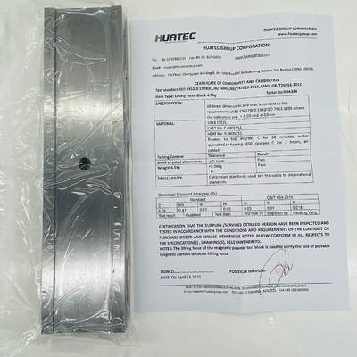 Dead Weight Mpi Calibration Block 45n 118n 177n Lifting Force Test