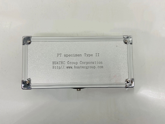 PT Test Plate For Steel International Standard ISO9934-2 EN ISO 3452-3 Type II Penetration Reference Test Block