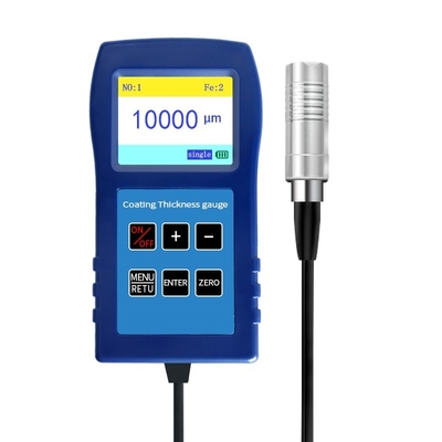 TG-6007 Large Scale Big Range 10mm Fireproof Magnetic Metal Material Surface Coating Thickness Gauge