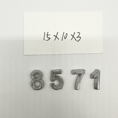 Optional NDT Accessories Lead Letter / Number For X Ray Flaw Detector