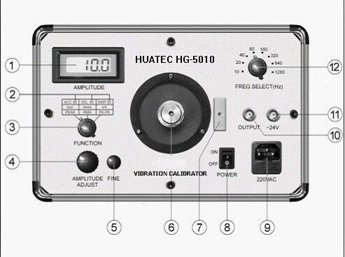 Fixed Frequency 110V Or 220V Digital Vibration Calibrator Tester Vibration Tester Calibration Vibration Calibrate