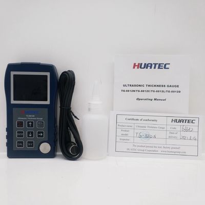 HUATEC TG-8812 Advanced Ultrasonic Thickness Gauge with 0.55-500mm Range High Precision and Bluetooth