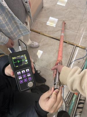 TG-4900DL Live A&B Scan Ultrasonic Thickness Gauge Single & Dual Element Probe Through Coating Thickness Measurement NDT Tester