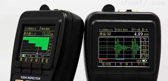 TG-5100D High Precision Portable A-SCAN & B-SCAN OLED Display Through-Coating Ultrasonic Thickness Gauge