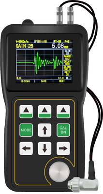 TG-5100D Real Time A Scan And B Scan Through Coating Ultrasonic Thickness Gauge