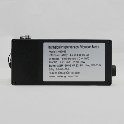 High Accuracy Hand-Held Vibrometer HG908 Temperature Range 0 50C